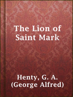 cover image of The Lion of Saint Mark